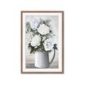 Picture of White Carnation _GroupedProduct_Rectangle_Portrait_Framed_Matted_