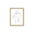 Picture of Stencil Floral Art II _GroupedProduct_Rectangle_Portrait_Framed_Matted_