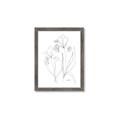 Picture of Stencil Floral Art II _GroupedProduct_Rectangle_Portrait_Framed_Matted_