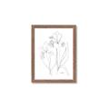 Picture of Stencil Floral Art II _GroupedProduct_Rectangle_Portrait_Framed_Matted_