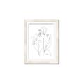 Picture of Stencil Floral Art II _GroupedProduct_Rectangle_Portrait_Framed_Matted_