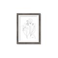Picture of Stencil Floral Art II _GroupedProduct_Rectangle_Portrait_Framed_Matted_