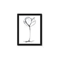 Picture of Single Flower I _GroupedProduct_Rectangle_Portrait_Framed_Matted_