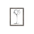Picture of Single Flower I _GroupedProduct_Rectangle_Portrait_Framed_Matted_