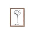 Picture of Single Flower I _GroupedProduct_Rectangle_Portrait_Framed_Matted_