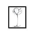 Picture of Single Flower I _GroupedProduct_Rectangle_Portrait_Framed_Matted_