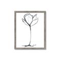 Picture of Single Flower I _GroupedProduct_Rectangle_Portrait_Framed_Matted_