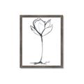 Picture of Single Flower I _GroupedProduct_Rectangle_Portrait_Framed_Matted_