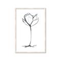 Picture of Single Flower I _GroupedProduct_Rectangle_Portrait_Framed_Matted_