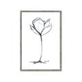 Picture of Single Flower I _GroupedProduct_Rectangle_Portrait_Framed_Matted_