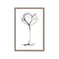 Picture of Single Flower I _GroupedProduct_Rectangle_Portrait_Framed_Matted_