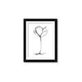Picture of Single Flower I _GroupedProduct_Rectangle_Portrait_Framed_Matted_