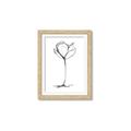Picture of Single Flower I _GroupedProduct_Rectangle_Portrait_Framed_Matted_