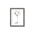 Picture of Single Flower I _GroupedProduct_Rectangle_Portrait_Framed_Matted_