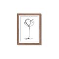Picture of Single Flower I _GroupedProduct_Rectangle_Portrait_Framed_Matted_