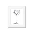 Picture of Single Flower I _GroupedProduct_Rectangle_Portrait_Framed_Matted_