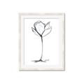 Picture of Single Flower I _GroupedProduct_Rectangle_Portrait_Framed_Matted_