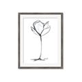 Picture of Single Flower I _GroupedProduct_Rectangle_Portrait_Framed_Matted_