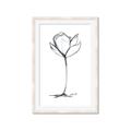 Picture of Single Flower I _GroupedProduct_Rectangle_Portrait_Framed_Matted_