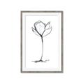 Picture of Single Flower I _GroupedProduct_Rectangle_Portrait_Framed_Matted_