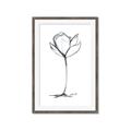 Picture of Single Flower I _GroupedProduct_Rectangle_Portrait_Framed_Matted_
