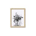 Picture of Black Daisy I _GroupedProduct_Rectangle_Portrait_Framed_Matted_
