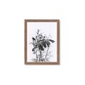 Picture of Black Daisy I _GroupedProduct_Rectangle_Portrait_Framed_Matted_