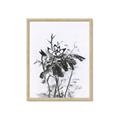Picture of Black Daisy I _GroupedProduct_Rectangle_Portrait_Framed_Matted_