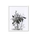 Picture of Black Daisy I _GroupedProduct_Rectangle_Portrait_Framed_Matted_