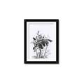Picture of Black Daisy I _GroupedProduct_Rectangle_Portrait_Framed_Matted_