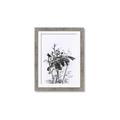 Picture of Black Daisy I _GroupedProduct_Rectangle_Portrait_Framed_Matted_