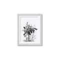 Picture of Black Daisy I _GroupedProduct_Rectangle_Portrait_Framed_Matted_