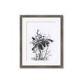 Picture of Black Daisy I _GroupedProduct_Rectangle_Portrait_Framed_Matted_