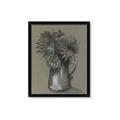 Picture of Charcoal Flower Drawing I _GroupedProduct_Rectangle_Portrait_Framed_Matted_