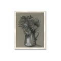 Picture of Charcoal Flower Drawing I _GroupedProduct_Rectangle_Portrait_Framed_Matted_