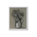Picture of Charcoal Flower Drawing I _GroupedProduct_Rectangle_Portrait_Framed_Matted_