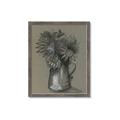 Picture of Charcoal Flower Drawing I _GroupedProduct_Rectangle_Portrait_Framed_Matted_