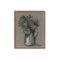 Picture of Charcoal Flower Drawing I _GroupedProduct_Rectangle_Portrait_Framed_Matted_