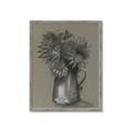 Picture of Charcoal Flower Drawing I _GroupedProduct_Rectangle_Portrait_Framed_Matted_