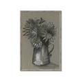 Picture of Charcoal Flower Drawing I _GroupedProduct_Rectangle_Portrait_Framed_Matted_