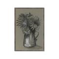 Picture of Charcoal Flower Drawing I _GroupedProduct_Rectangle_Portrait_Framed_Matted_
