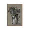 Picture of Charcoal Flower Drawing I _GroupedProduct_Rectangle_Portrait_Framed_Matted_