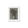 Picture of Charcoal Flower Drawing I _GroupedProduct_Rectangle_Portrait_Framed_Matted_