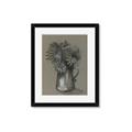 Picture of Charcoal Flower Drawing I _GroupedProduct_Rectangle_Portrait_Framed_Matted_