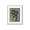 Picture of Charcoal Flower Drawing I _GroupedProduct_Rectangle_Portrait_Framed_Matted_