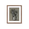 Picture of Charcoal Flower Drawing I _GroupedProduct_Rectangle_Portrait_Framed_Matted_