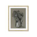 Picture of Charcoal Flower Drawing I _GroupedProduct_Rectangle_Portrait_Framed_Matted_