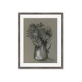 Picture of Charcoal Flower Drawing I _GroupedProduct_Rectangle_Portrait_Framed_Matted_