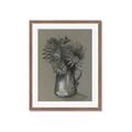 Picture of Charcoal Flower Drawing I _GroupedProduct_Rectangle_Portrait_Framed_Matted_