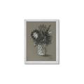 Picture of Charcoal Flower Drawing II _GroupedProduct_Rectangle_Portrait_Framed_Matted_